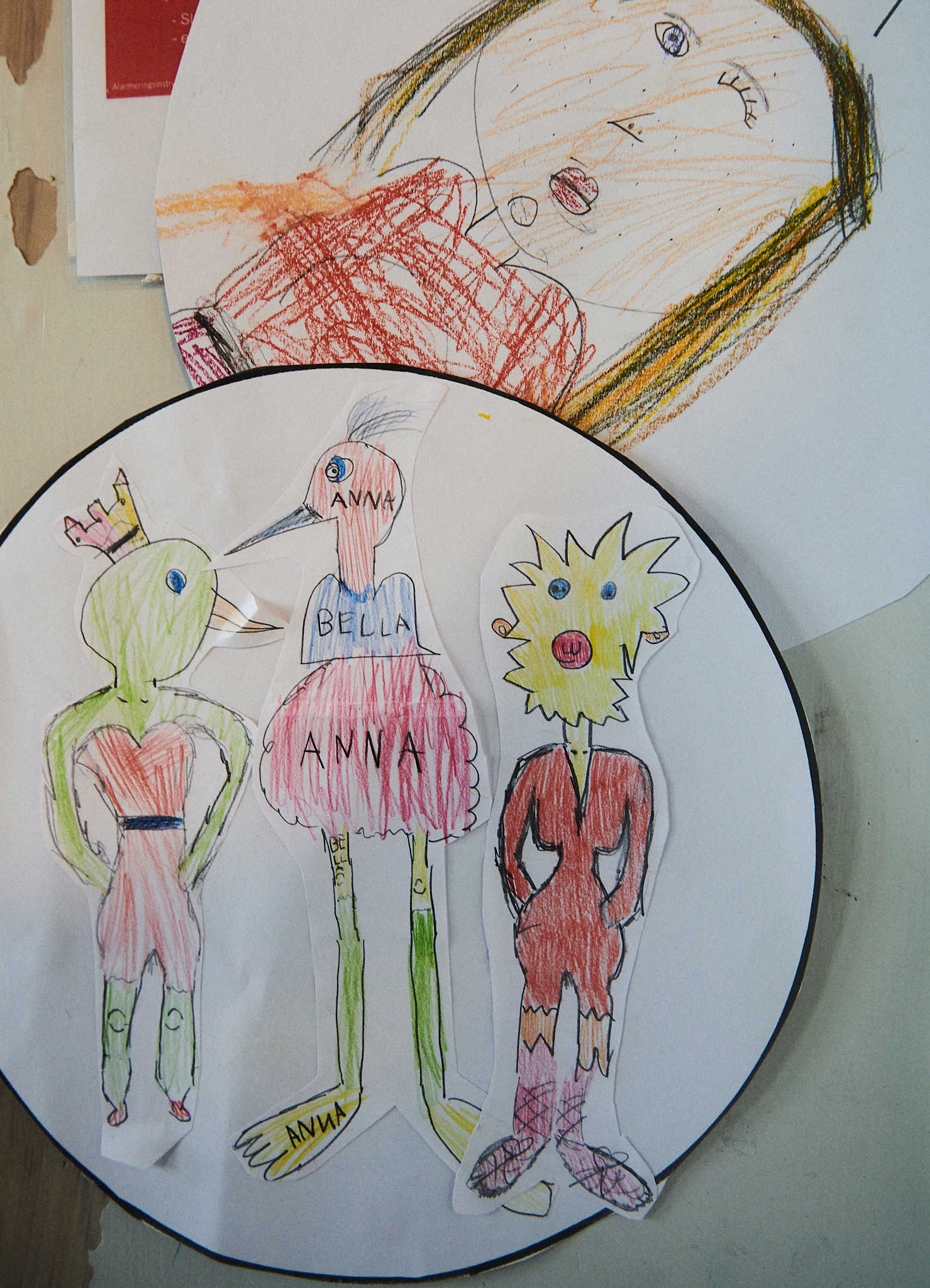 tegning af fantasimænd